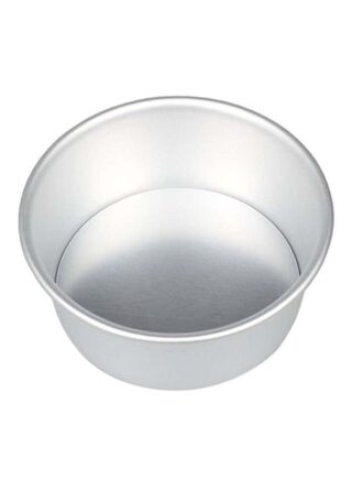 لي يينج صينية كيك الجبن بقاعدة دائرية فضي 6بوصة