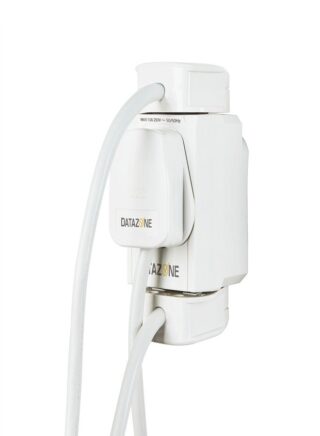 داتا زون محول طاقة ب3 منافذ أبيض 10Ø³Ù†ØªÙŠÙ…ØªØ±