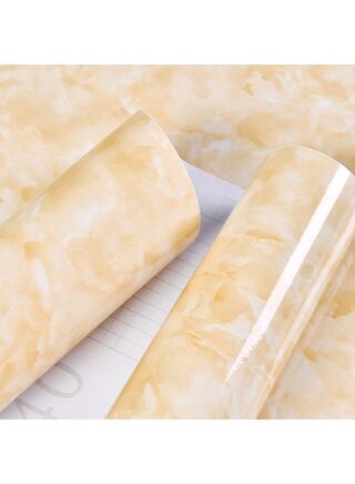 شاربدو ورق حائط ذاتي اللصق ضد الماء للاستخدام على أسطح طاولات المطبخ أصفر 60×200سم شاربدو ورق حائط ذاتي اللصق ضد الماء للاستخدام على أسطح طاولات المطبخ أصفر 60×200سم