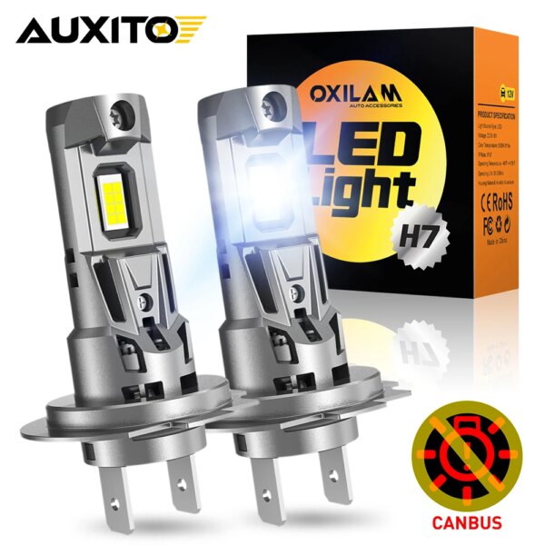 Oxilam-led المصباح لمرسيدس بنز bmw ، 2 قطعة ، h7 120 واط ، canbus ، 2 قطعة. ، قوية ، دون خطأ ، 22000lm