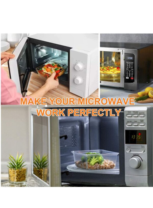 XiuWoo Microwave Oven Glass Turntable Round Plate Tray Replacement