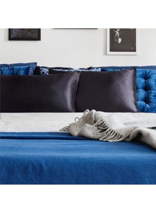 XiuWoo 2-Piece Sheet Luxury Silky Satin Pillow Case Set