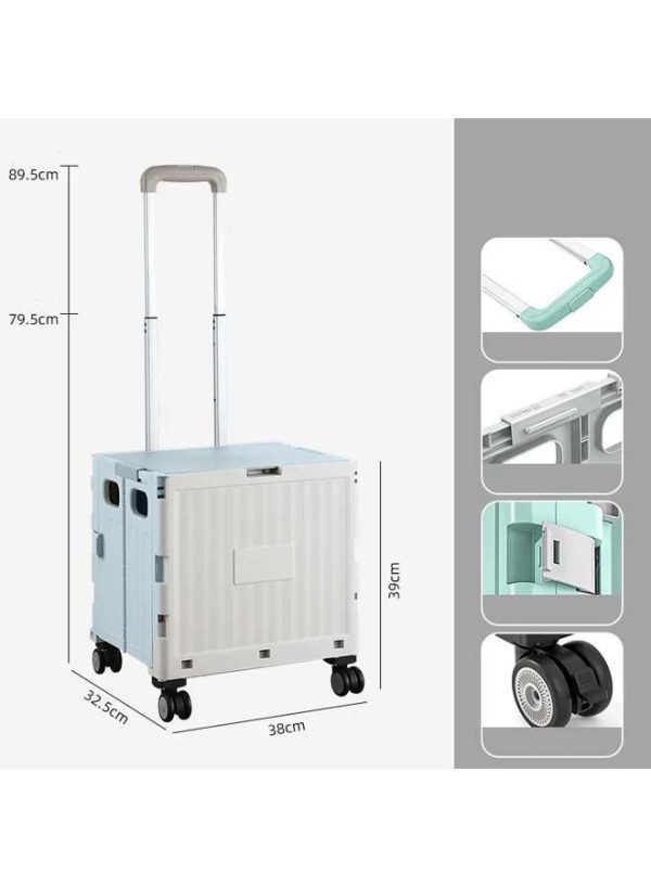 كادي ون عربة تسوق قابلة للطي