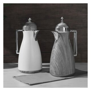 داليتي 2-Piece Plastic Vf Koufa Flask White/Grey 1Liters