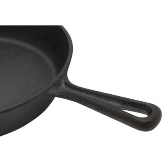 بروسيلا Cast Iron Saucepan Black 20cm