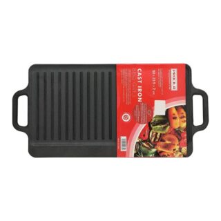 بروسيلا Cast Iron BBQ Grill Black 50x2x23.5cm