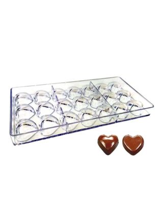 لي يينج قالب تشكيل الشوكولاتة على شكل قلب شفاف 2x13x27Ø³Ù†ØªÙŠÙ…ØªØ±