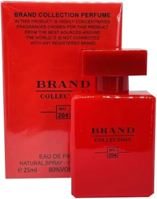 مجموعة العلامة التجارية – عطر او دي بارفان 204 من براند كوليكشن للنساء سعة 25 مل.