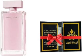مجموعة من ريحانا تتكون من عطر نارتشيسو رودريغيز للنساء، او دي بارفان، 100 مل و عينة من بيور باتشيولي من برغيموت 5 مل