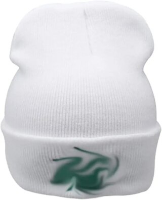 تي كيه جي اي اكس كيه Gorro de Punto cálido para Hombre y Mujer gorros con reborde de Metal hoja de cáñamo Hip hop para exterioresOtoño e Invierno (اللون: C، المقاس: مقاس واحد)
