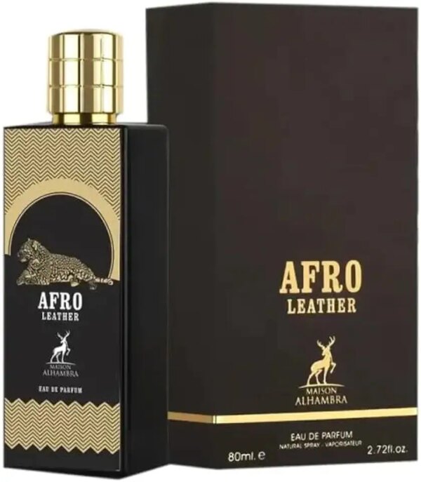 MAISON ALHAMBRA Afro Leather Eau De Parfum 80ml