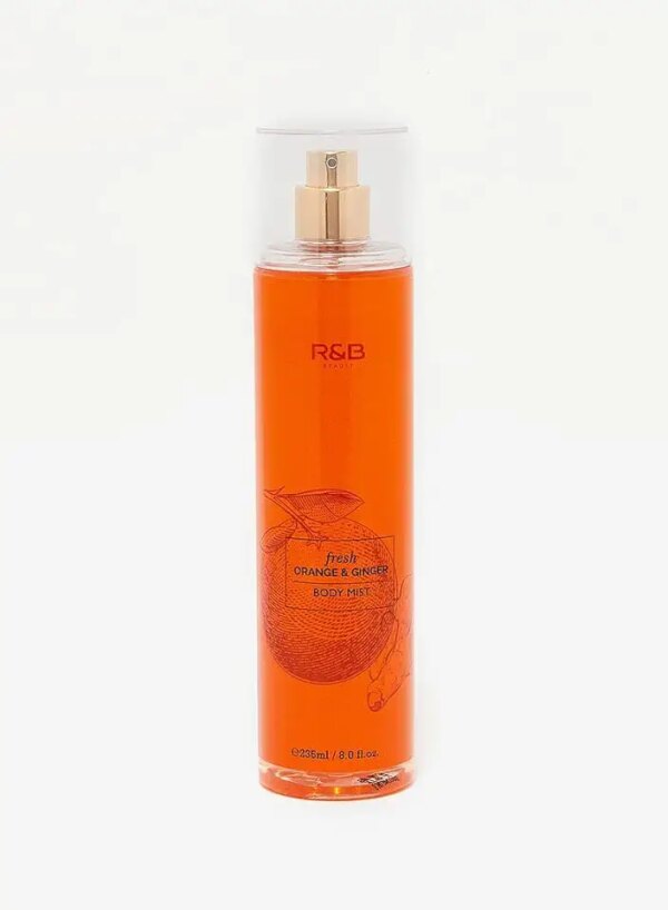 ار اند بي معطر للجسم برائحة البرتقال والزنجبيل من فريش 250 مل