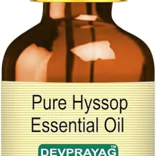 Devprayag Pure Hyssop Essential Oil (Hyssopus officinalis) with Glass Dropper Natural Therapeutic Grade Steam Distilled 2ml (0.06 oz)