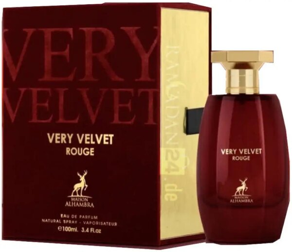عطر فيري فيلفيت روج 100 مل او دي بارفان من ميزون الحمراء للنساء