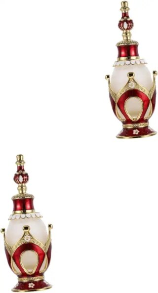 نوليتوي زجاجة عطر ميس من خليط معدني سائل للزيوت العطرية من قطعتين