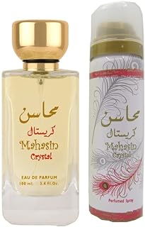 عطر محاسن كريستال من لطافة للنساء – او دي بارفان , 100مل