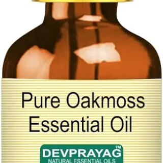 Devprayag Pure Oakmoss Essential Oil (Evernia prunastri) with Glass Dropper Natural Therapeutic Grade Steam Distilled 5ml (0.16 oz)