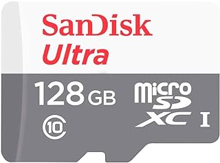 بطاقة ذاكرة الترا مايكرو اس دي اكس سي من سانديسك بمساحة تخزين 128GB بسرعة 100 ميجابايت/ثانية بسرعة فائقة يو اتش اس-1 فئة 10