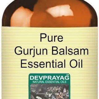 Devprayag Pure Gurjun Balsam Essential Oil (Dipterocarpus turbinatus) Natural Therapeutic Grade Steam Distilled 10ml (0.33 oz)