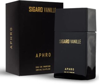 او دي بارفان سيجارو فانيل من افرو، 100 مل، عطر يدوم طويلا للجنسين، غني بالتبغ والتوابل والفانيليا، افضل عطر للسفر للرجال والنساء، عبوة من قطعة واحدة