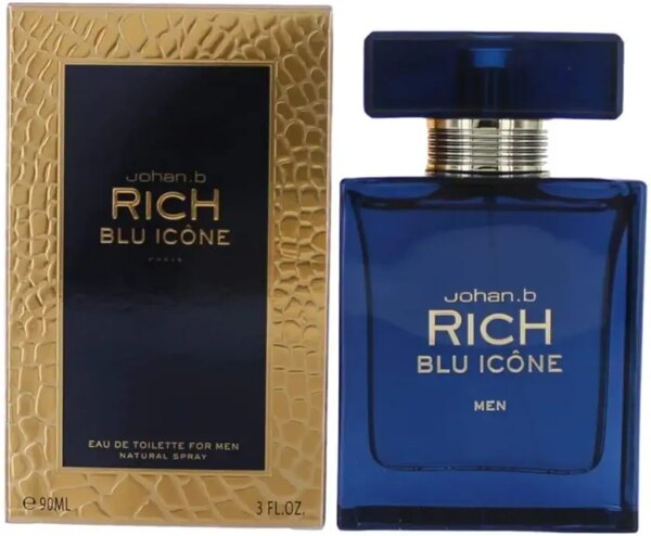 عطر ريتش بلو ايكون للرجال 90م او دى تواليت