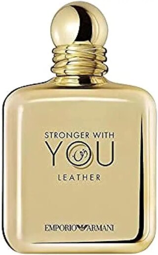 عطر سترونجر ويذ يو ليذر او دي بارفان من امبوريو ارماني، عطر جورجيو ارماني للرجال، 100 مل