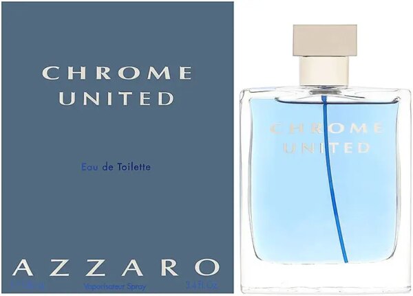 عطر كروم يونايتد من ازارو للرجال - او دو تويلت، 100 مل
