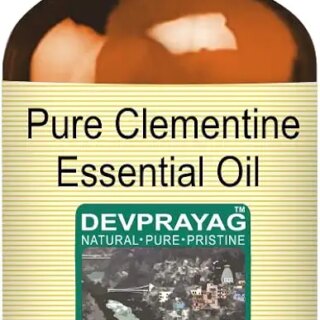 Devprayag Pure Clementine Essential Oil (Citrus clementina) Natural Therapeutic Grade Steam Distilled 30ml (1 oz)