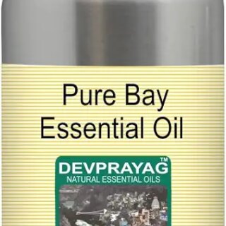 Devprayag Pure Bay Essential Oil (Pimenta racemosa) Natural Therapeutic Grade Steam Distilled 300ml (10 oz)