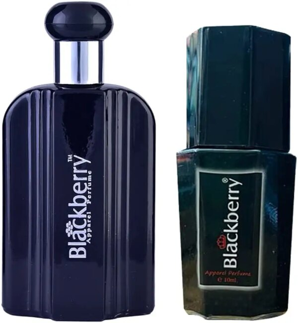 عطر بلاك بيري 10 مل مع عبوة صغيرة 30 مل للرجال والنساء، عطر فاخر يدوم طويلا