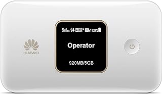 هواوي E5785 ابيض، 4G، 300 ميجابت في الثانية، واي فاي محمول للسفر مع بطارية تدوم طويلا 3000 مللي امبير في الساعة غير مقفلة لجميع الشبكات