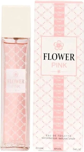 عطر او دو تواليت بينك من روز مسك (للنساء) من فلاور، عبوة 100 مل