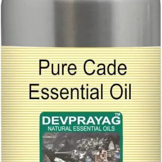 Devprayag Pure Cade Essential Oil (Juniperus oxycedrus) Natural Therapeutic Grade Steam Distilled 300ml (10 oz)