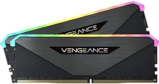 ذاكرة فينجينس للكمبيوتر المكتبي بالفضاء اللوني RGB ار تي سعة 32 جيجا (2×8 جيجا بايت) DDR4 3200 سي 16 1.35 فولت من كورسير فينجيانس، (PC4-25600)، سعة 16.0 GB