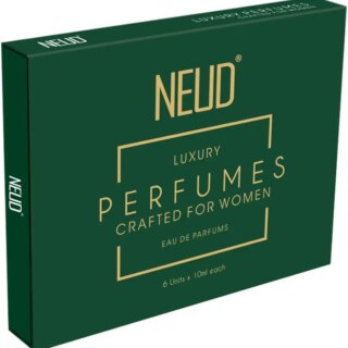 NEUD Luxury Perfumes for Women Long Lasting EDP – 6 Vials x 10ml Each