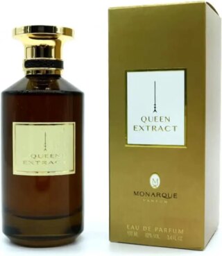 عطر كوين اكستراكت من مونارك او دي بارفان للنساء برائحة الزهور الحلوة والمسك تدوم طويلا، 100 مل