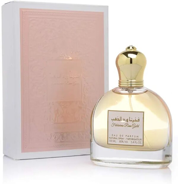 عطر فخرنا ورد الذهب، 100 مل، من فخارانا روز جولد