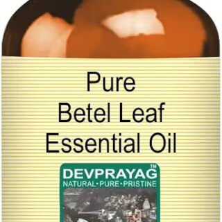 Devprayag Pure Betel Leaf Essential Oil (Piper betle) Natural Therapeutic Grade Steam Distilled 15ml (0.50 oz)