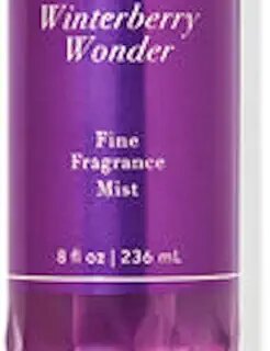 Bath & Body Works Winterberry Wonder Signature Collection Fragrance Mist 8 Fl Oz (Winterberry Wonder)