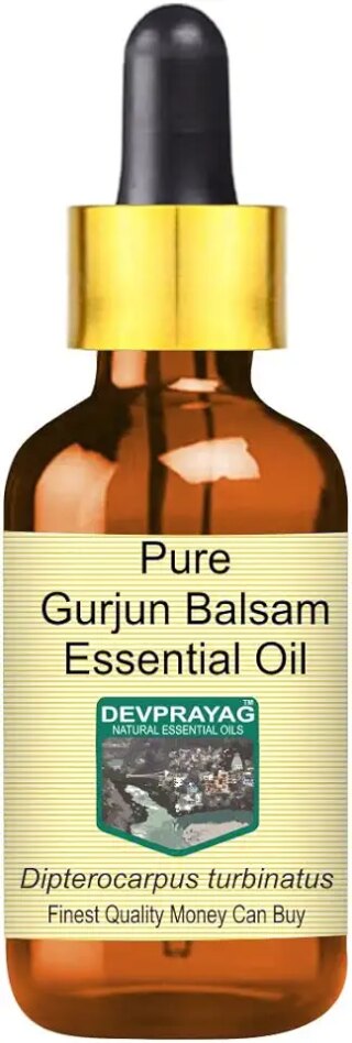 Devprayag Pure Gurjun Balsam Essential Oil (Dipterocarpus turbinatus) with Glass Dropper Natural Therapeutic Grade Steam Distilled 100ml (3.38 oz) 2