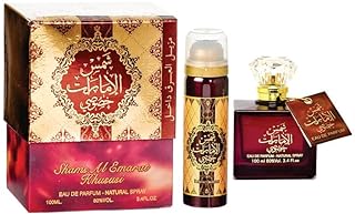 عطر شمس الإمارات خصوصي للرجال والنساء، بخاخ عطر برائحة الزهور والفواكه بسعة 100 مل، صنع في دبي من سافايرز تشويس