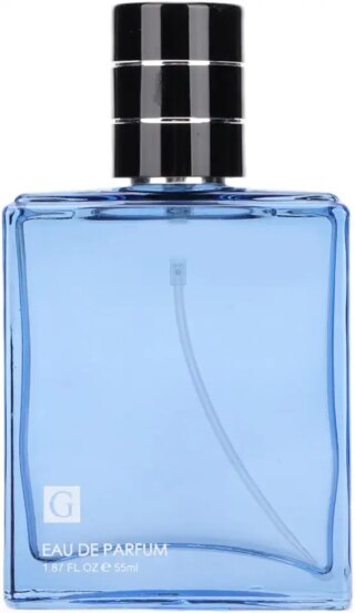 عطر كولونيا للرجال سعة 55 مل، عطر خفيف يدوم طويلا، كولونيا ازور اوشن، رائحة مغناطيسية للنهار او الليل