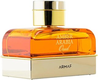 عطر عنبر العربية برائحة العود الحارة والجلد من ارماف للرجال سعة 100 مل