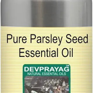 Devprayag Pure Parsley Seed Essential Oil (Petroselinum crispum) Natural Therapeutic Grade Steam Distilled 630ml (21 oz)