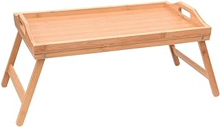 طاولة لابتوب خشبية محمولة وقابلة للطي والتعديل والنوت بوك والسرير والاريكة وصينية الافطار للنزهات والدراسة