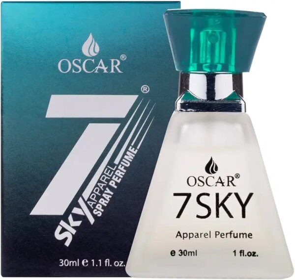 اوسكار عطر 7 سكاي فيستي يدوم طويلا للرجال والنساء | عطر فوجير فواح | بخاخ عطر لطيف على البشرة للجنسين | 30 مل