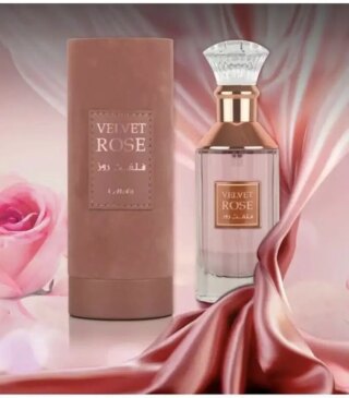 او دي بارفان فيلفيت روز 100 مل – عطر عربي للنساء – عطر عربي على العود والورد والمسك