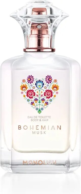 عطر بوهيميان مسك او دي تواليت للجسم والشعر للنساء من مانوش، 100 مل