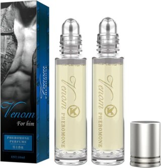 كولونيا فيرمون للرجال، عطر زيت عطري غني بالفرمون، كولونيا زيت عطري غني بالفرمون، للجنسين للرجال والنساء، 10 مل