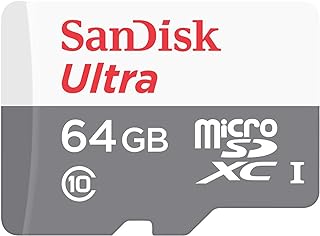 سانديسك الترا SDSQUNS-064G-GN3MN سعة 64 جيجا 80 ميجا/ثانية UHS-I Class 10 microSDXC Card